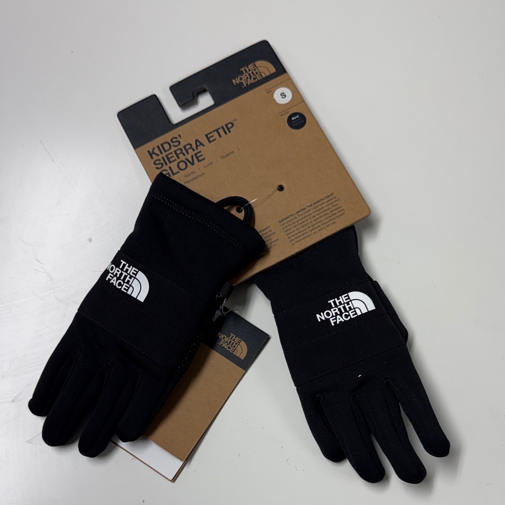 The North Face Black Kids' Sierra Etip Gloves
